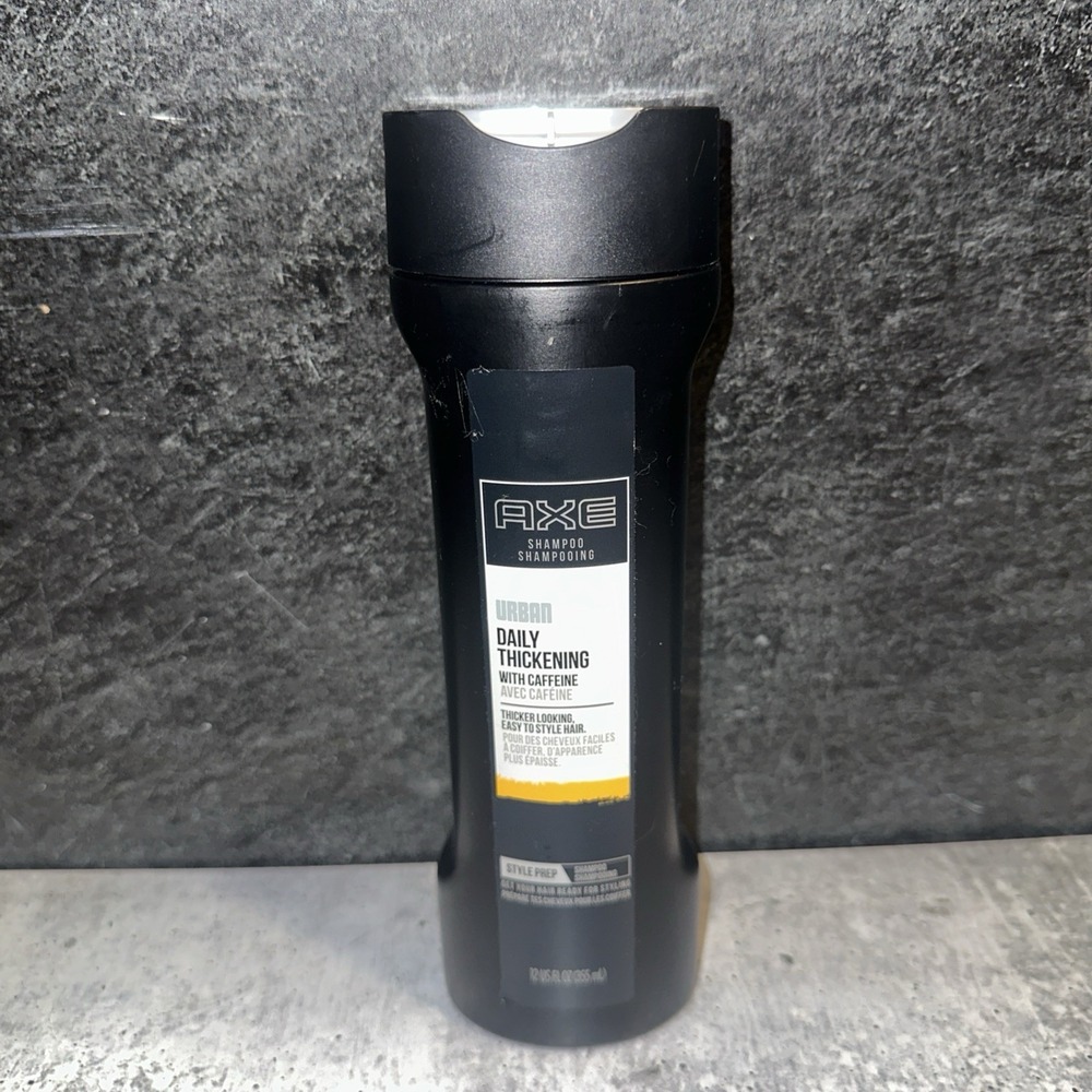AXE Urban Daily Thickening Shampoo with Caffeine, Thicker Looking, 12oz